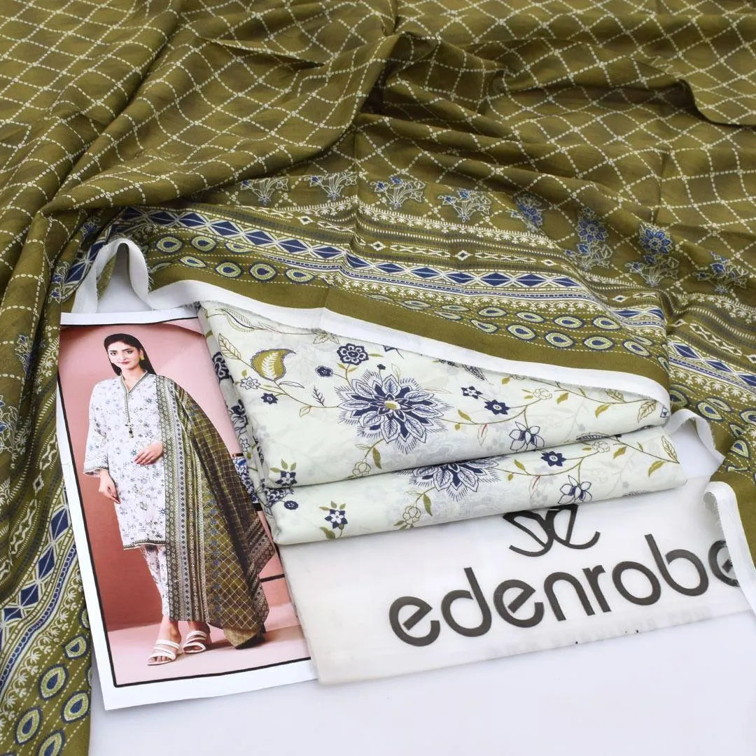 3 Piece Digital Printed Lawn Suit