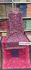 Original Stitched by Bin Saeed PRINTED LAWN WITH LACEWORK